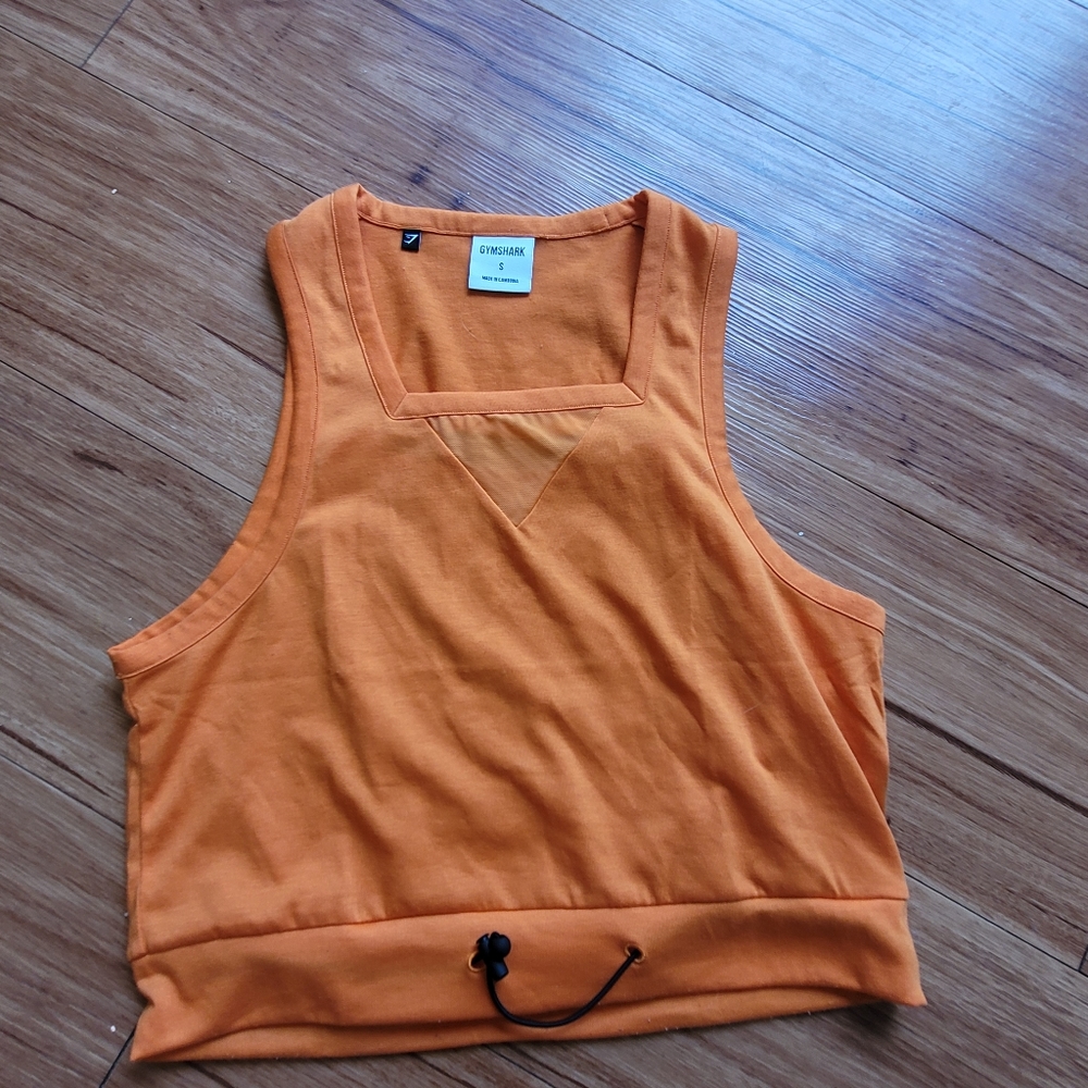 Gymshark Orange Tank Top